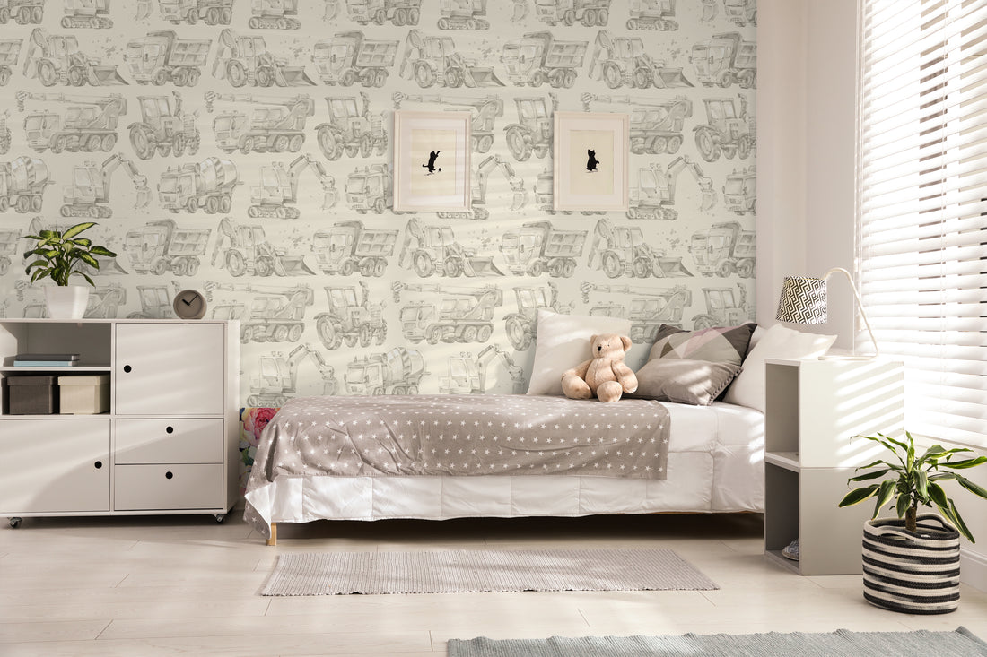 Transportation inspired rooms for little boys