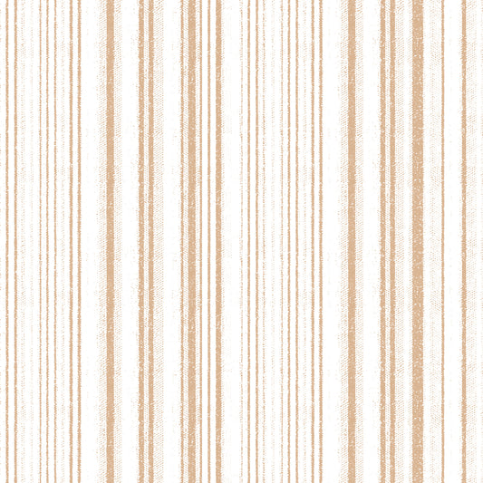 Country neutral stripes removable peel and stick wallpaper