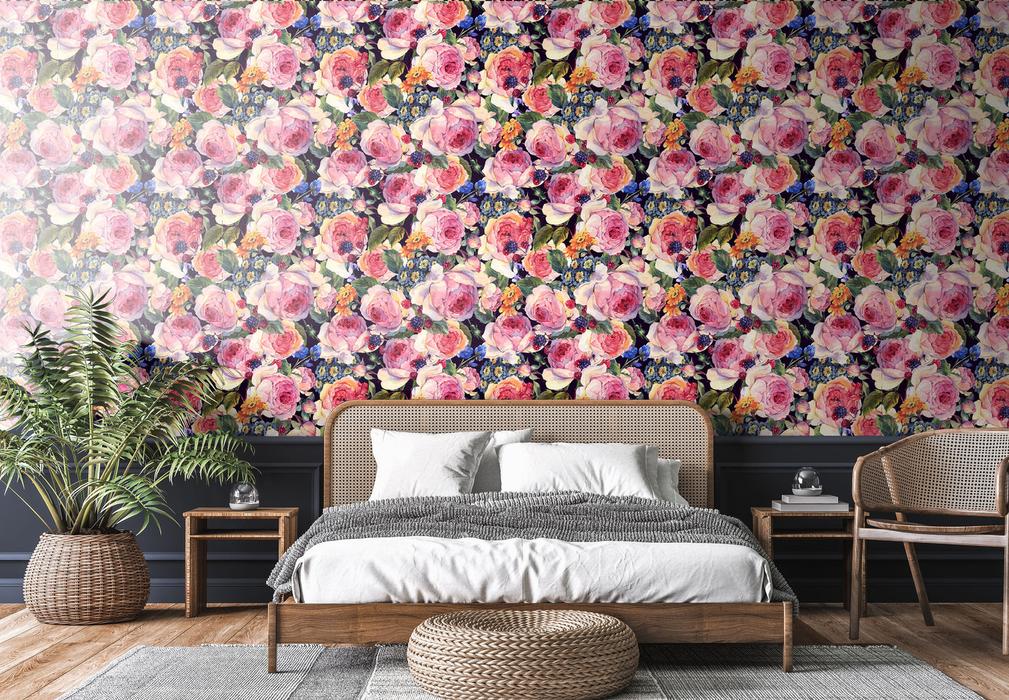 Smell The Roses Removable Peel And Stick Wallpaper