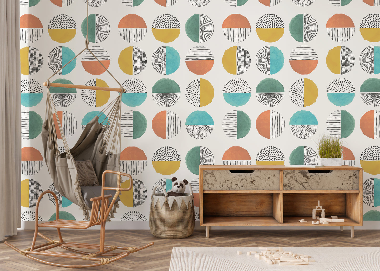Art Class Removable Peel And Stick Wallpaper