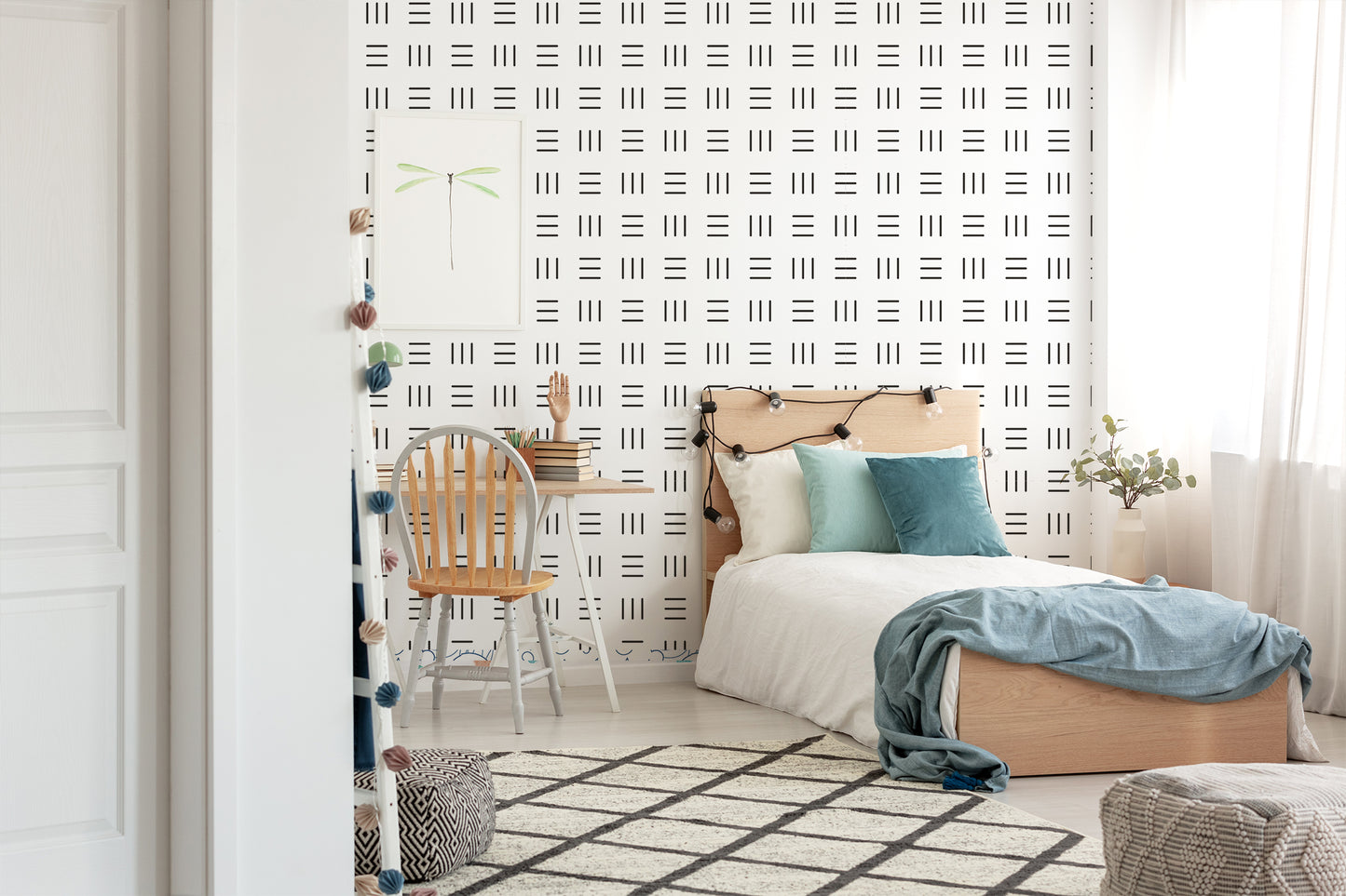 Modern Minimalist Removable Peel And Stick Wallpaper