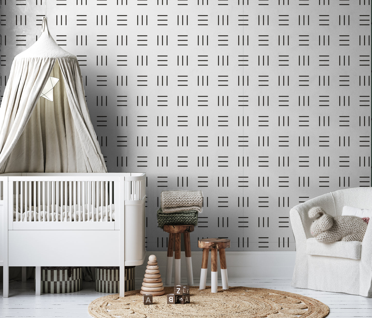 Modern Minimalist Removable Peel And Stick Wallpaper