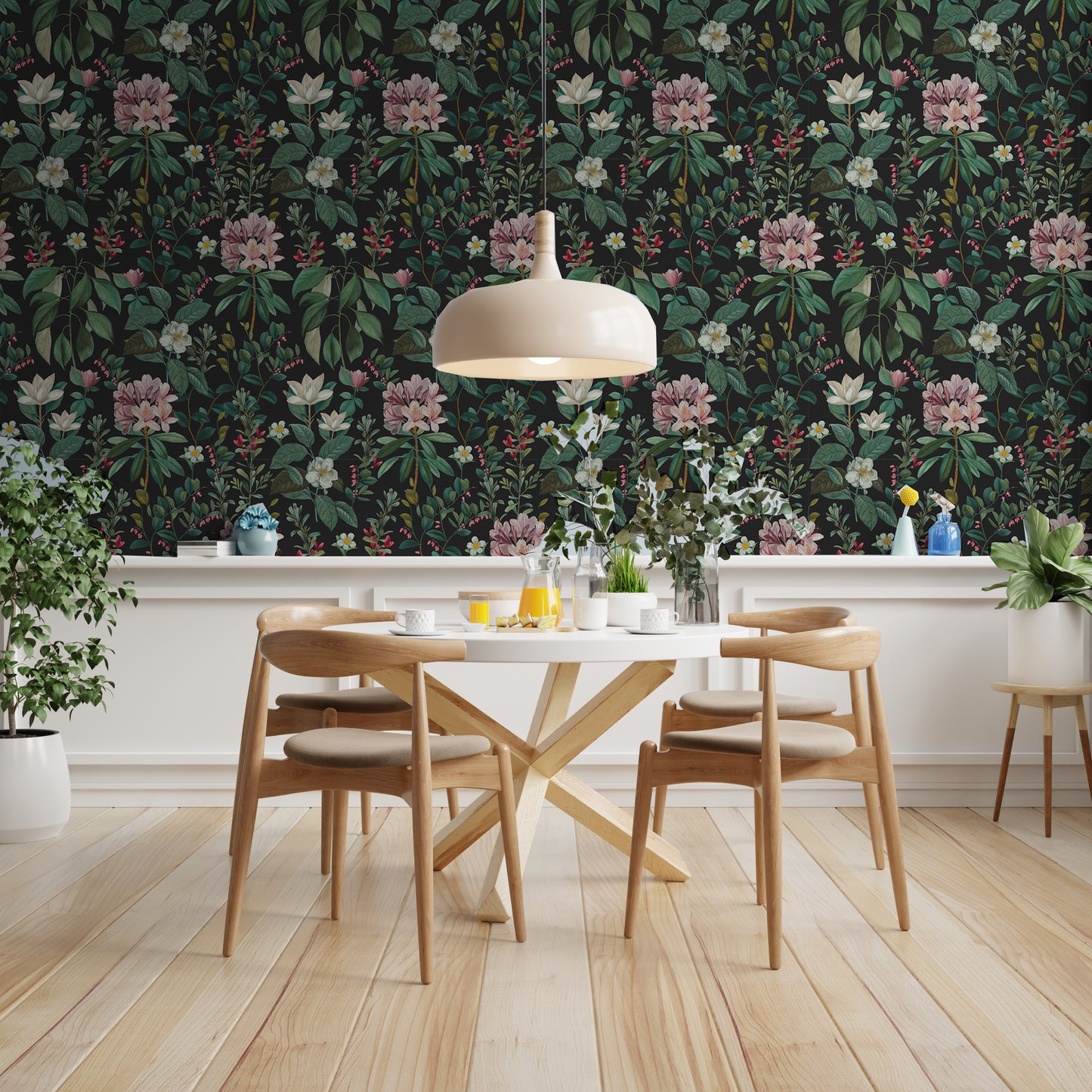 Beautiful Botanical Removable Peel And Stick Wallpaper