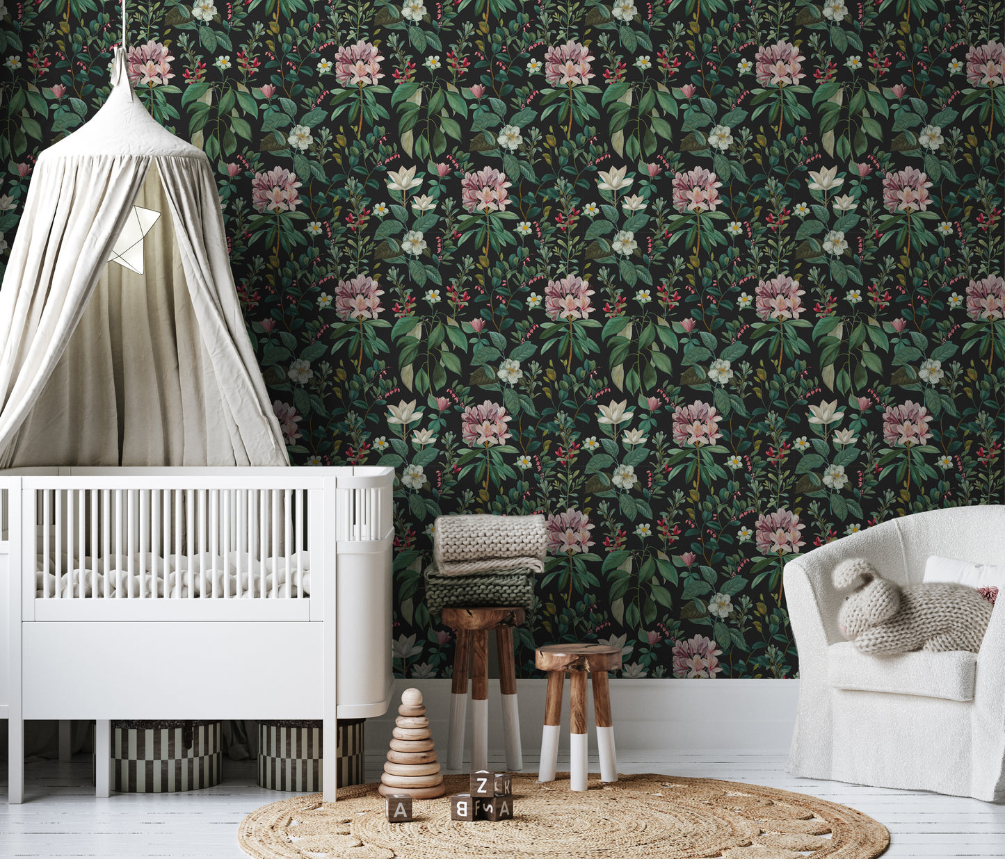 Beautiful Botanical Removable Peel And Stick Wallpaper