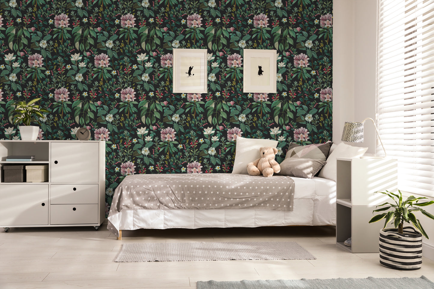 Beautiful Botanical Removable Peel And Stick Wallpaper