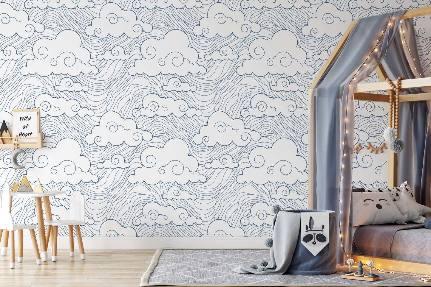 Daydreamer Cloud Removable Peel And Stick Wallpaper