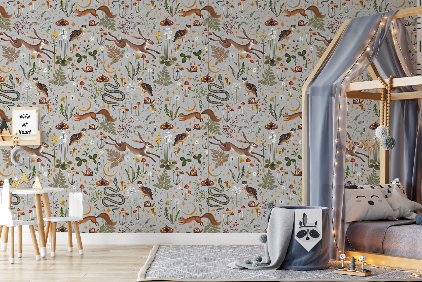 Woodland Forest Removable Peel And Stick Wallpaper