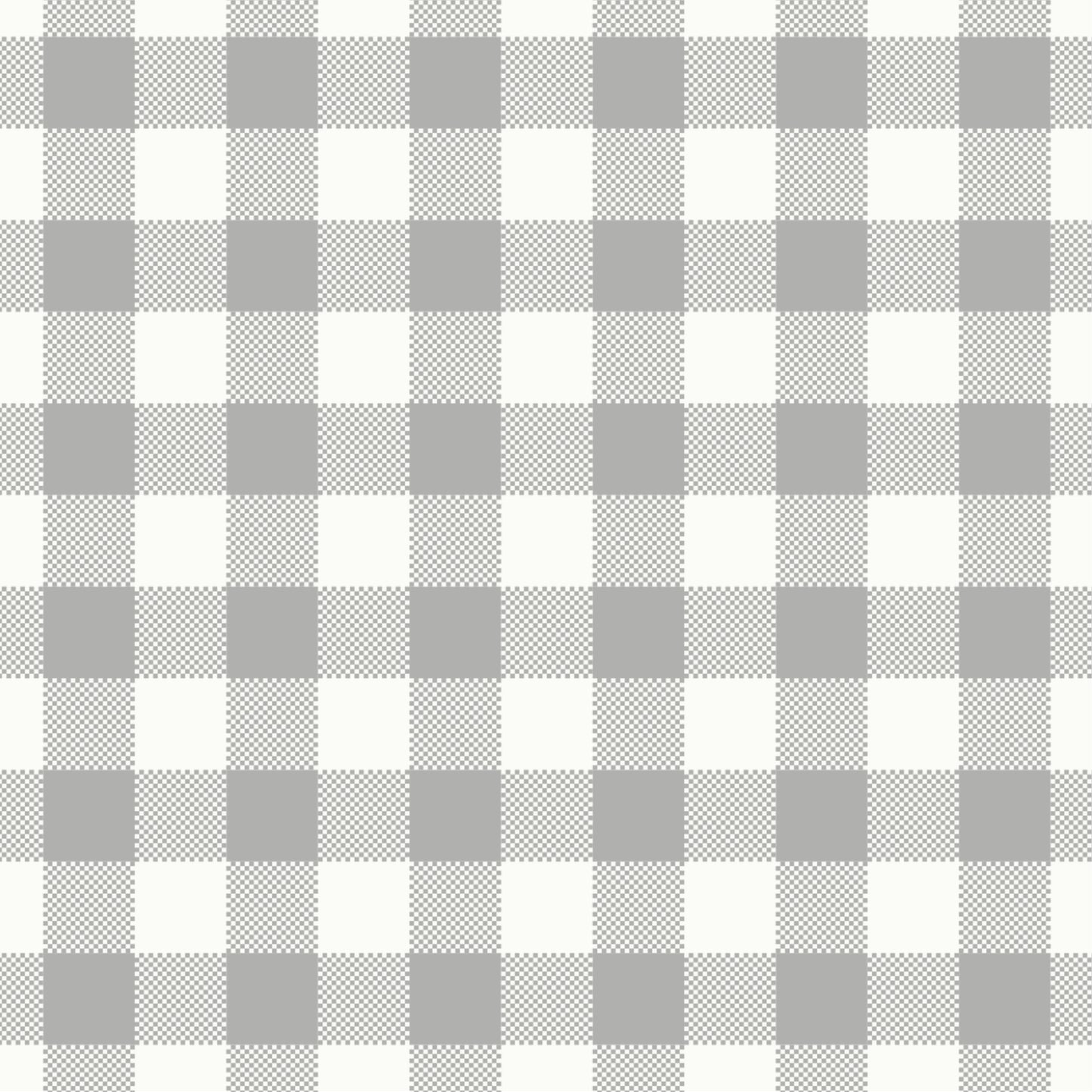 Gray Gingham Removable Peel And Stick Wallpaper
