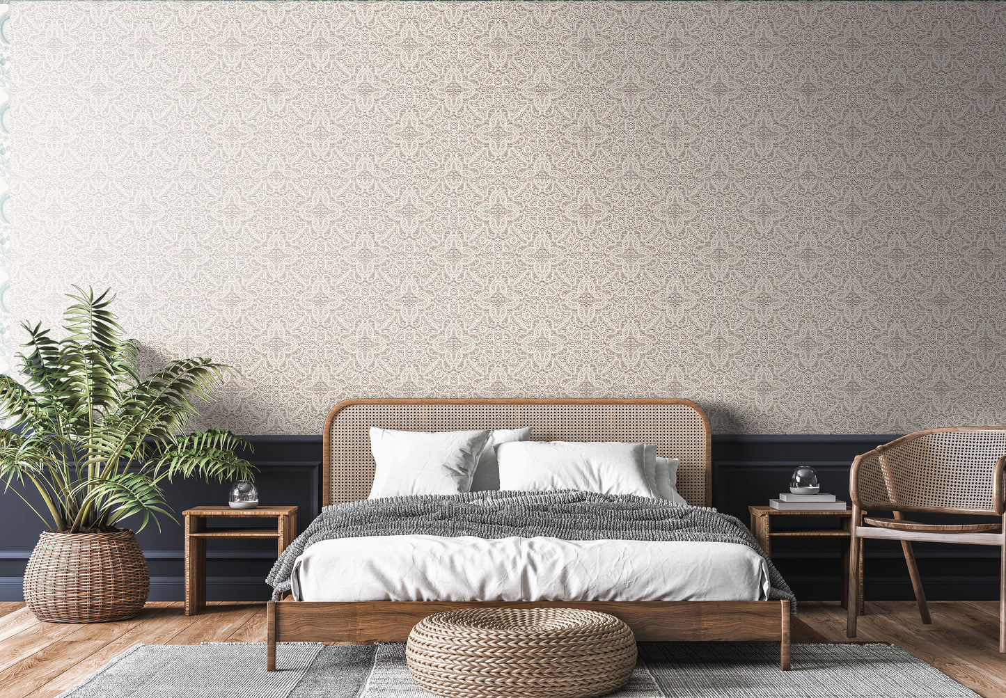 Vintage Lace Removable Peel And Stick Wallpaper