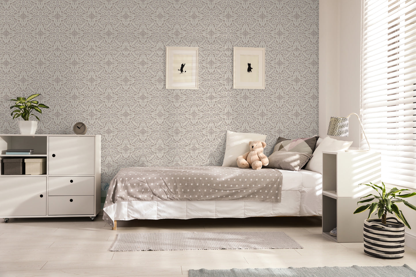 Vintage Lace Removable Peel And Stick Wallpaper
