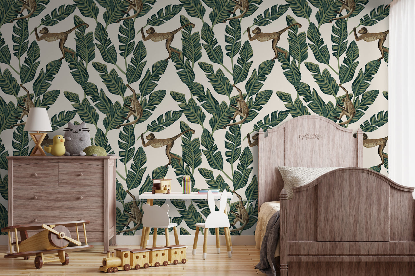 Monkey Business Removable Peel And Stick Wallpaper