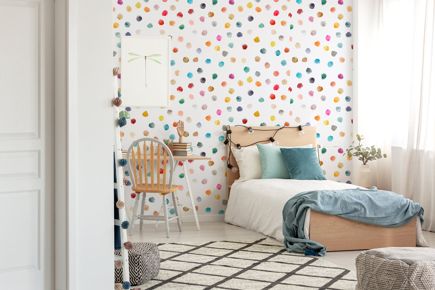 My Favorite Color Removable Peel And Stick Wallpaper