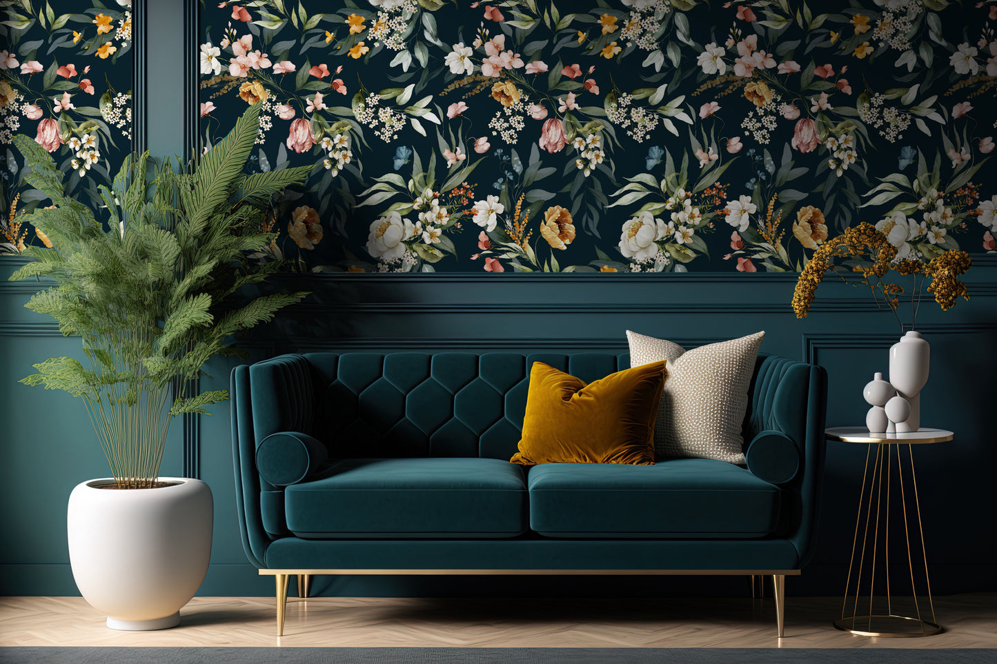 Peony Paradise Removable Peel And Stick Wallpaper