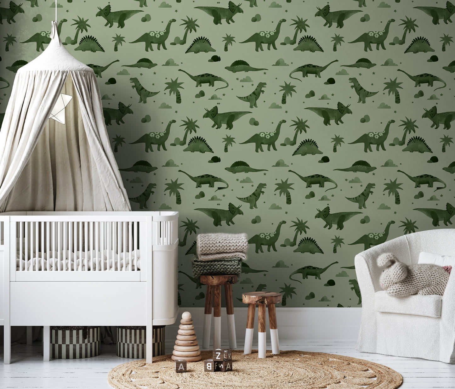 My Favorite Dinosaur Removable Peel And Stick Wallpaper