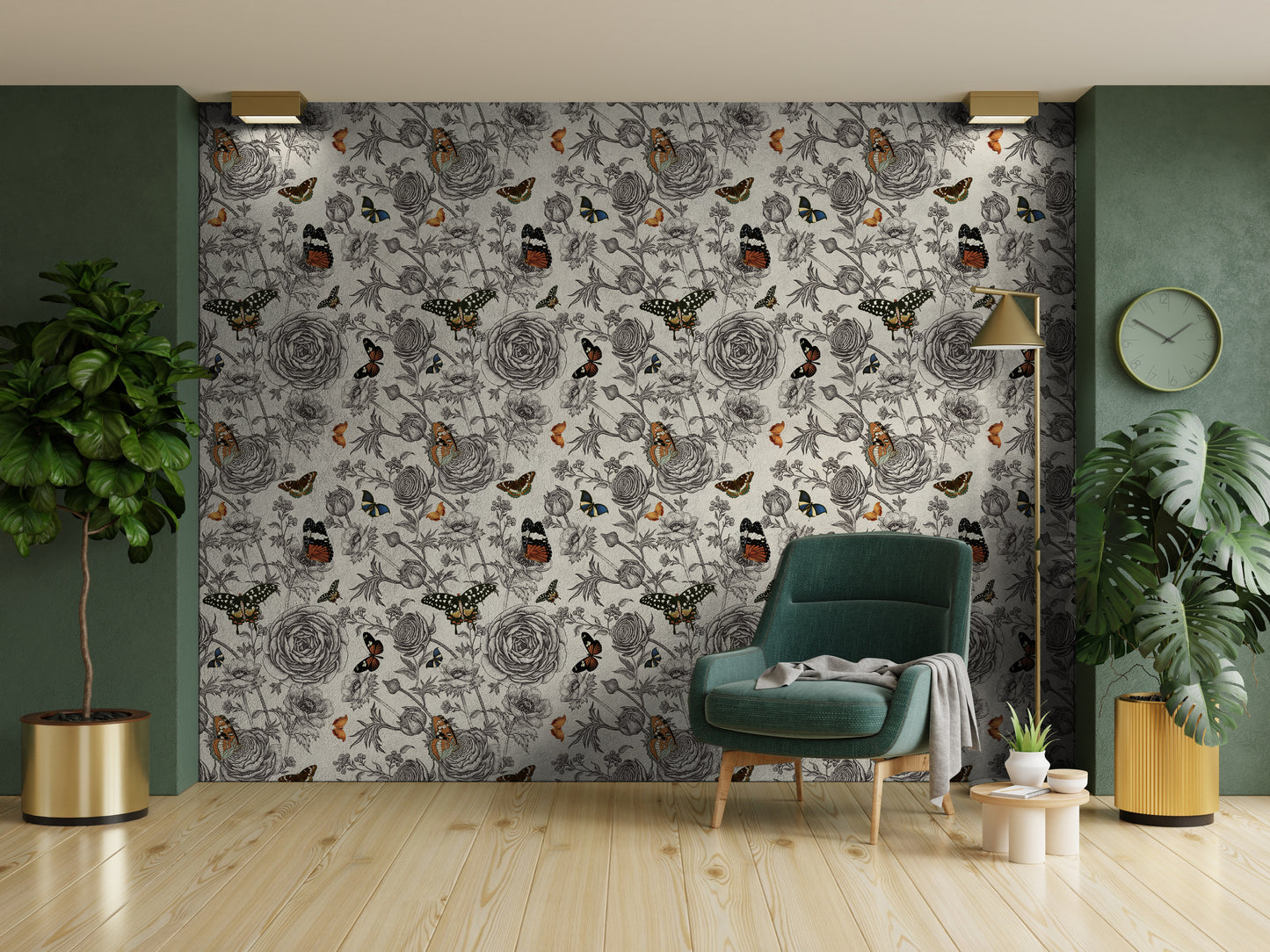 Flutter Like A Butterfly Removable Peel And Stick Wallpaper