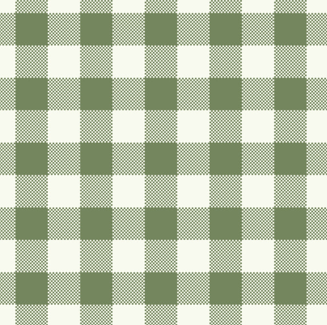 Green Gingham Removable Peel And Stick Wallpaper