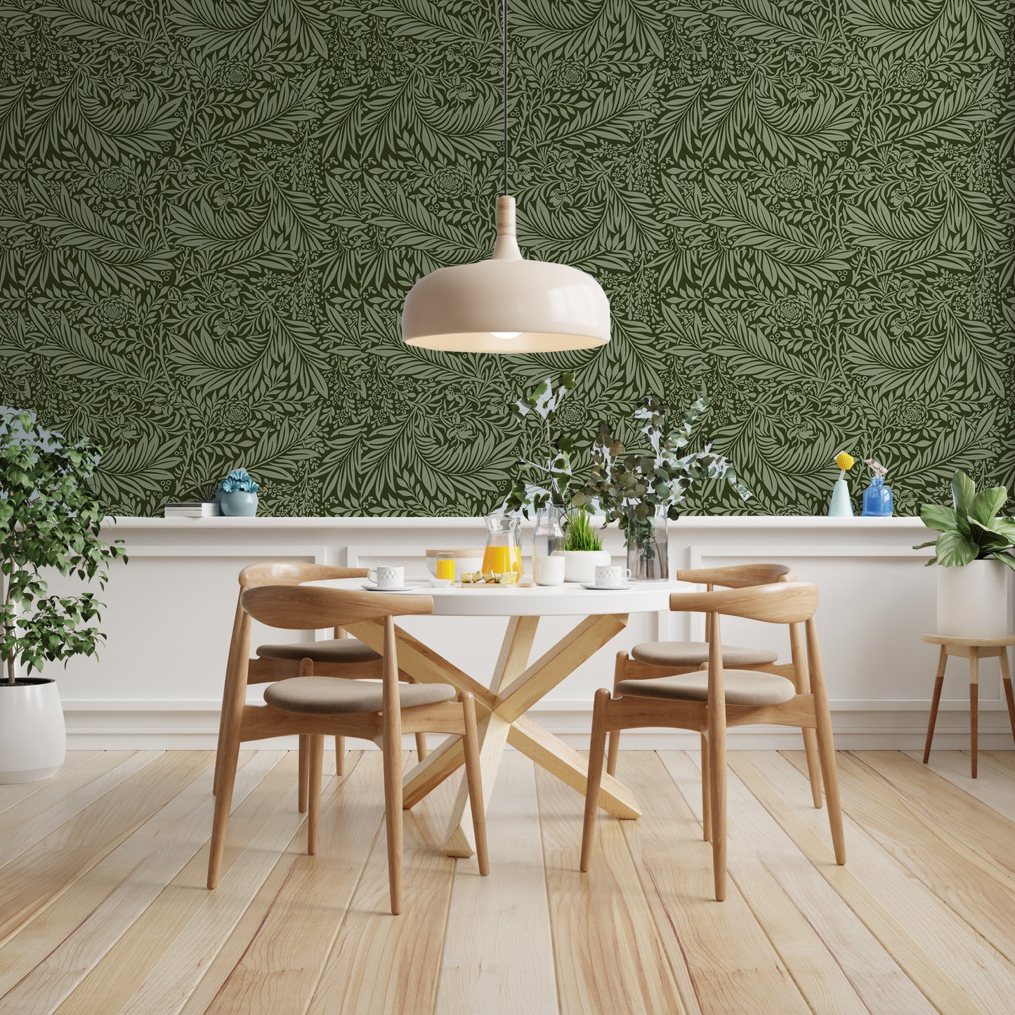 Mossy Mood Removable Peel And Stick Wallpaper