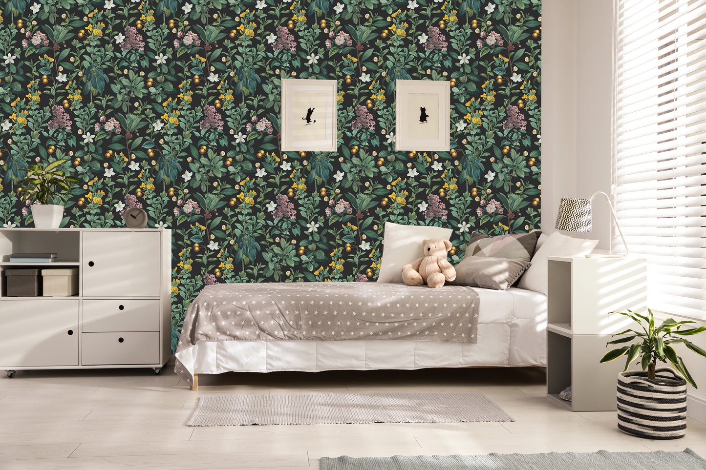 Night Blossom Removable Peel And Stick Wallpaper