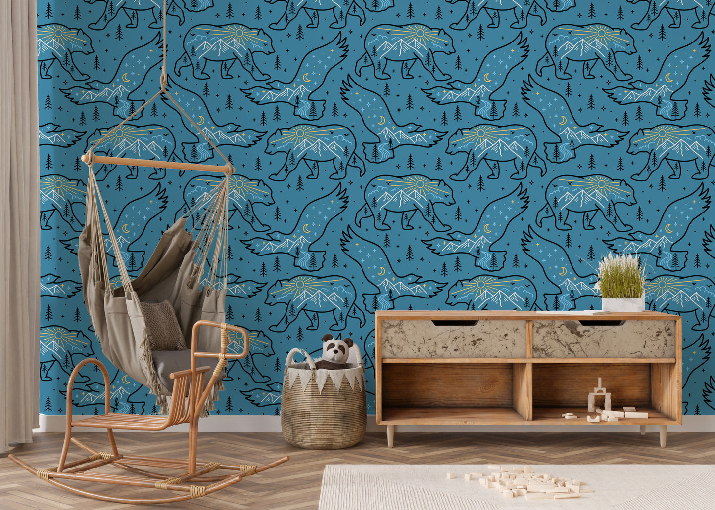 Spirit Animal Removable Peel And Stick Wallpaper