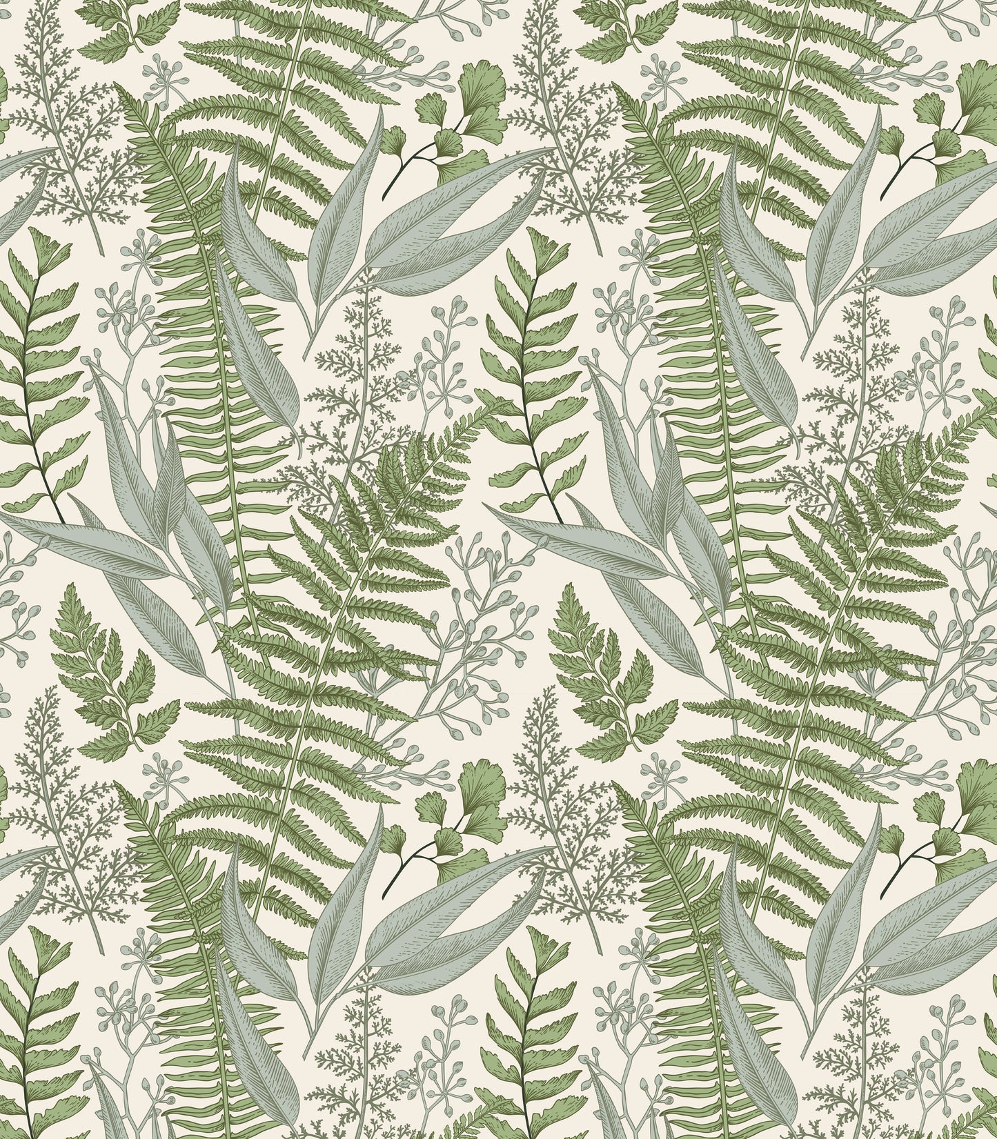 Vintage Floral wallpaper swatch