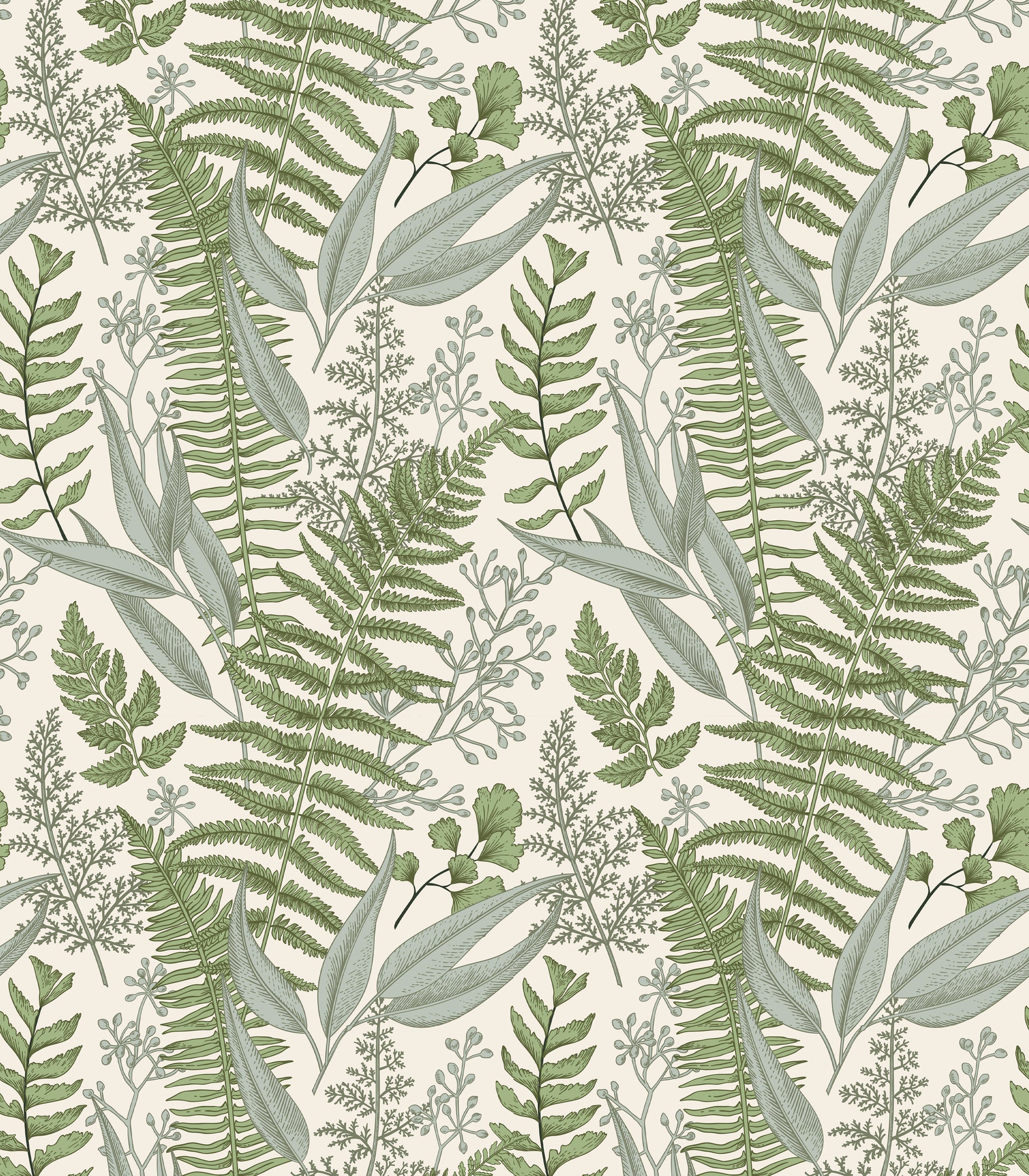 Vintage Floral wallpaper swatch