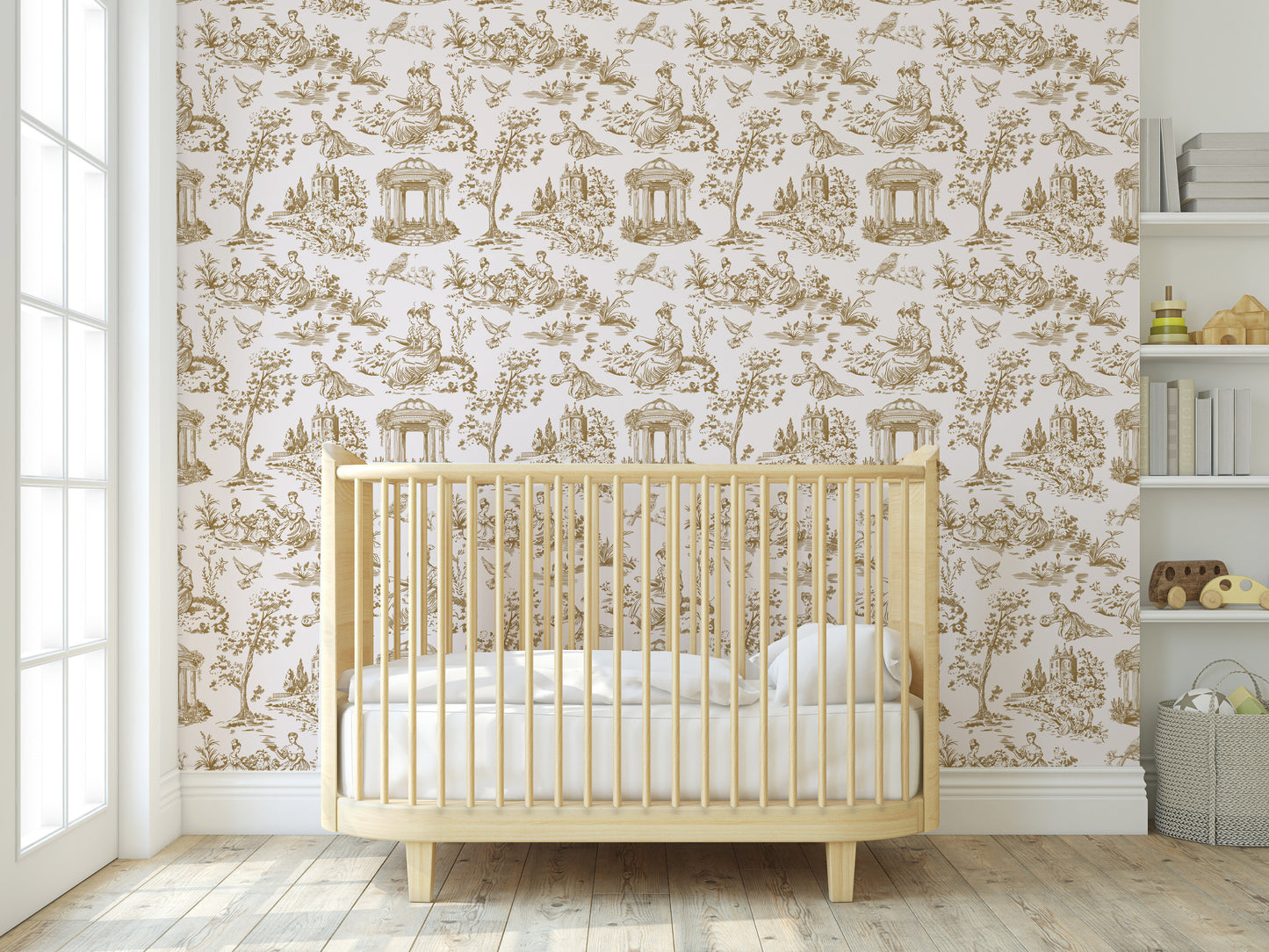 Abstract French Provincial wallpaper