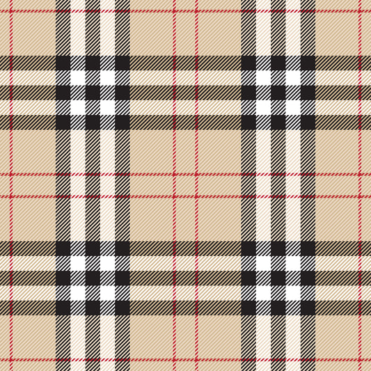 Designer plaid removable peel and stick wallpaper