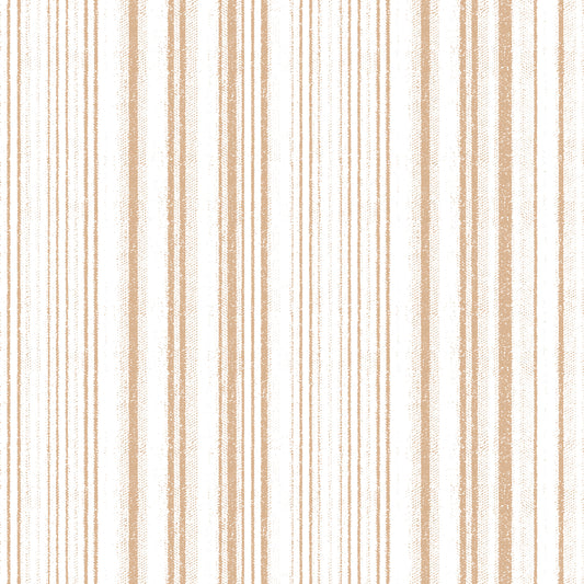 Country neutral stripes removable peel and stick wallpaper