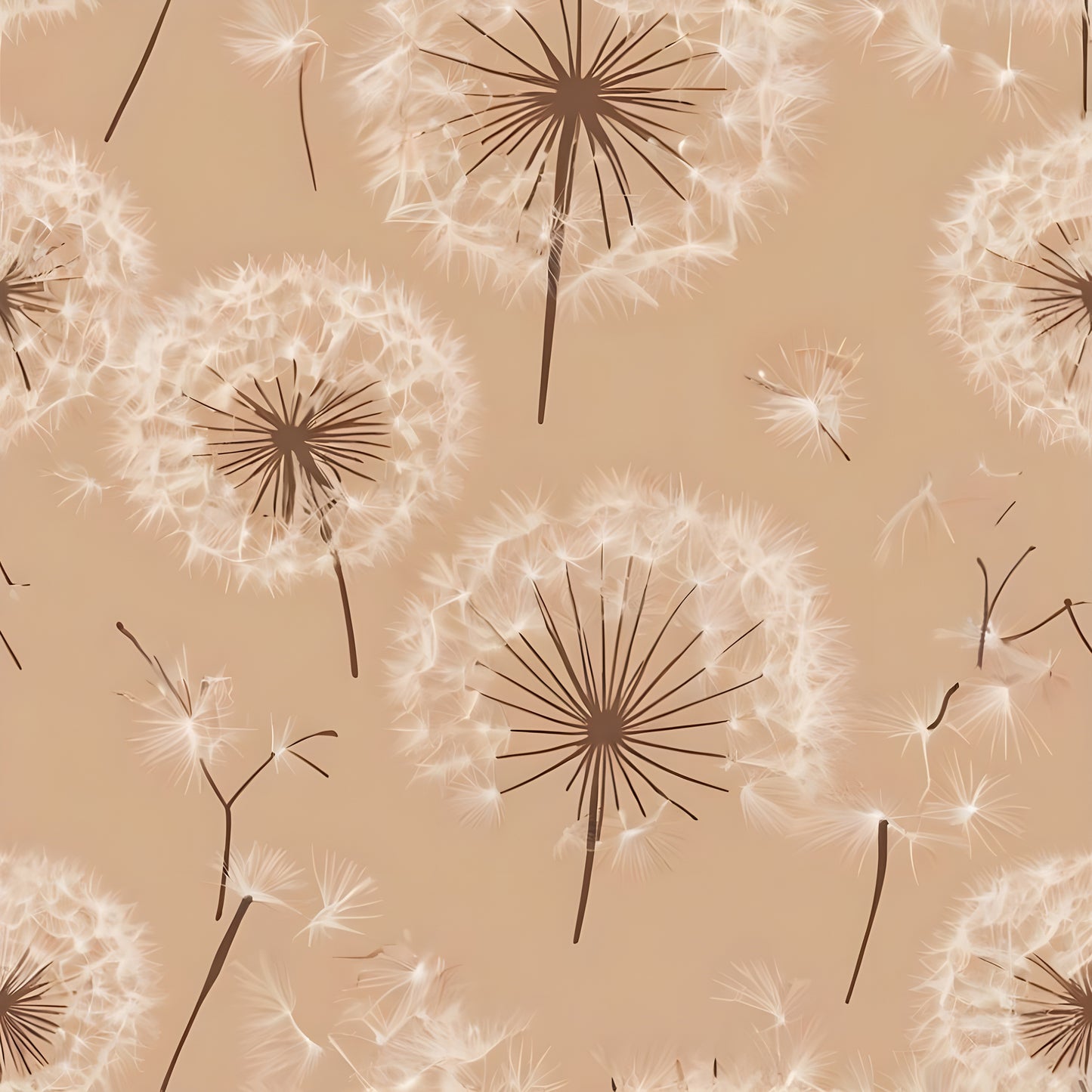 Dandelion Wish removable peel and stick wallpaper