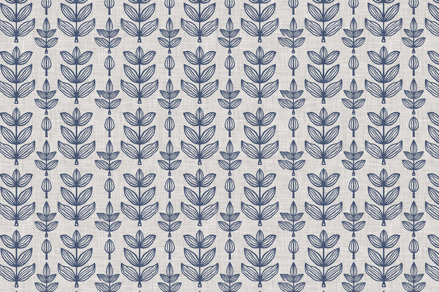 French Blue Botanical Removable peel and stick wallpaper (Copy)