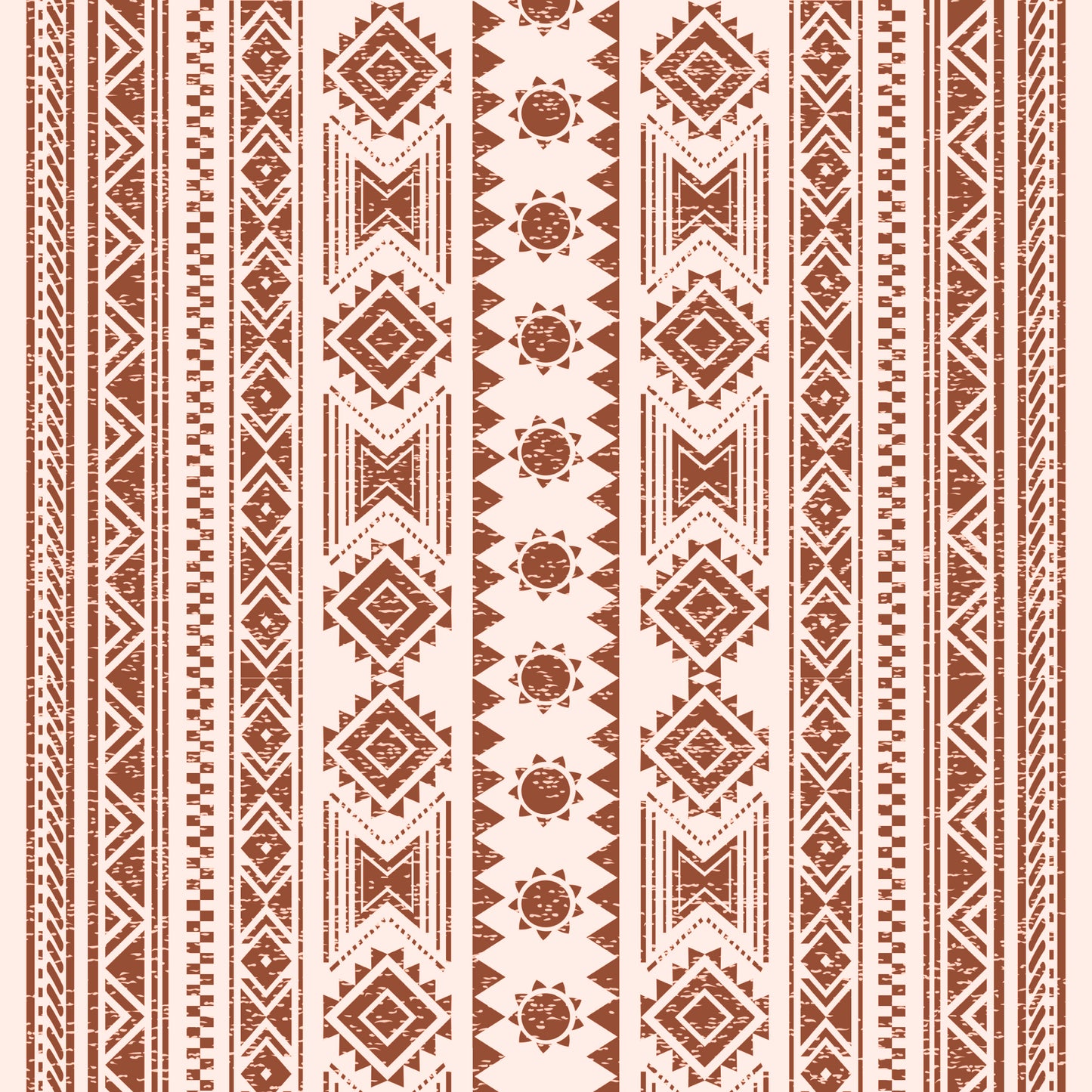 Southwestern stone Ikat Removable Peel And Stick Wallpaper