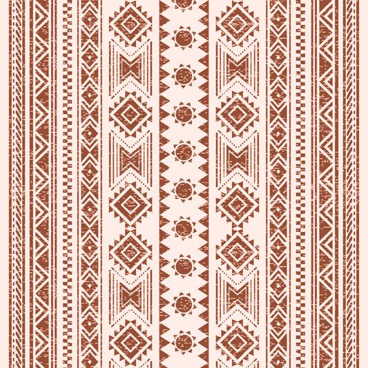 Southwestern stone Ikat Removable Peel And Stick Wallpaper