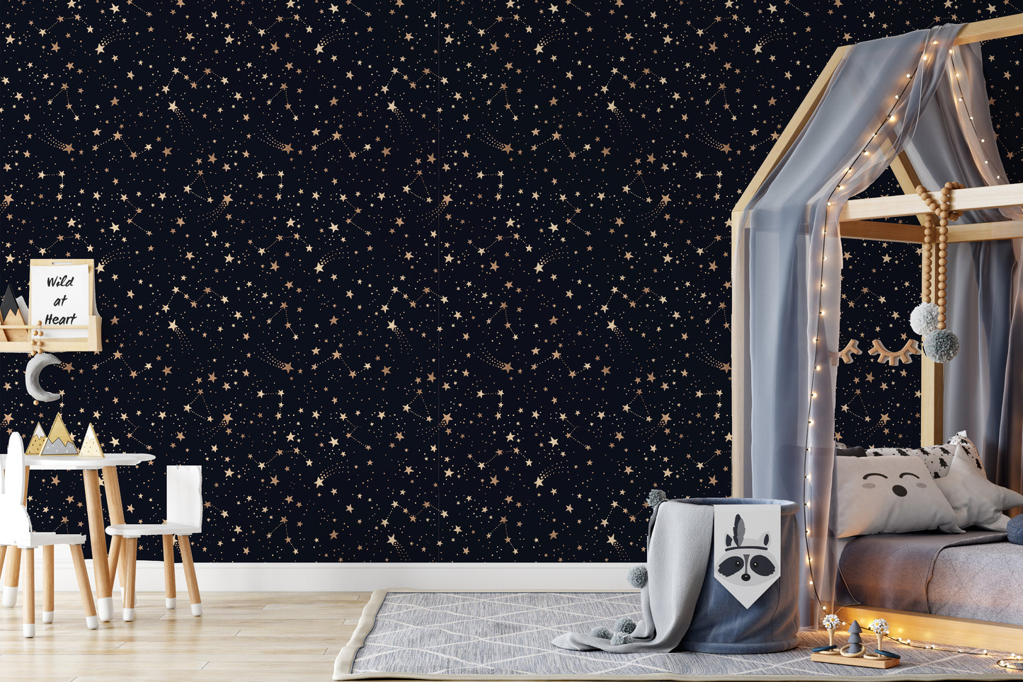 Reach For The Stars Removable Peel And Stick Wallpaper