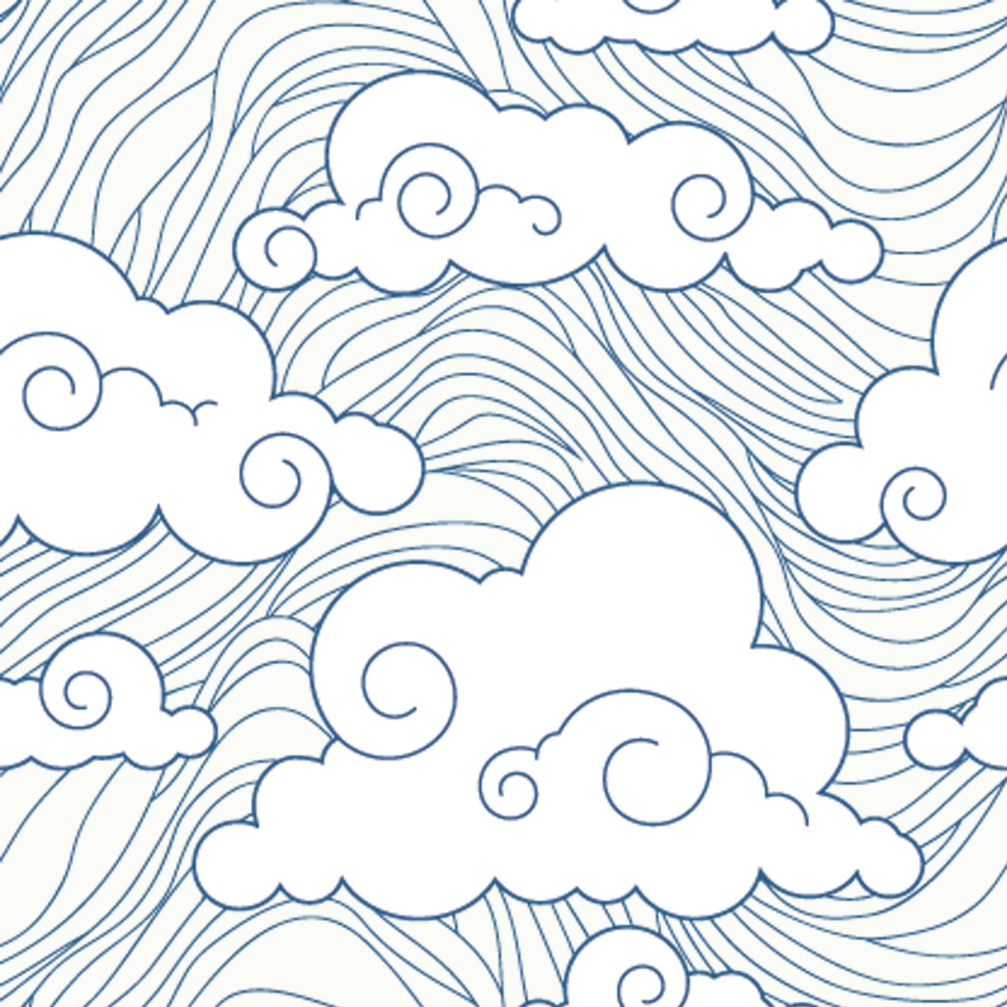 Daydreamer Cloud Removable Peel And Stick Wallpaper