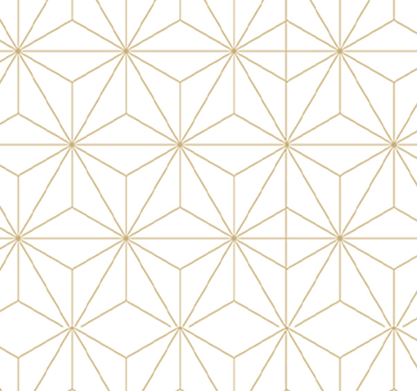 Elegant Gatsby Beige Geometric Removable Peel And Stick Wallpaper