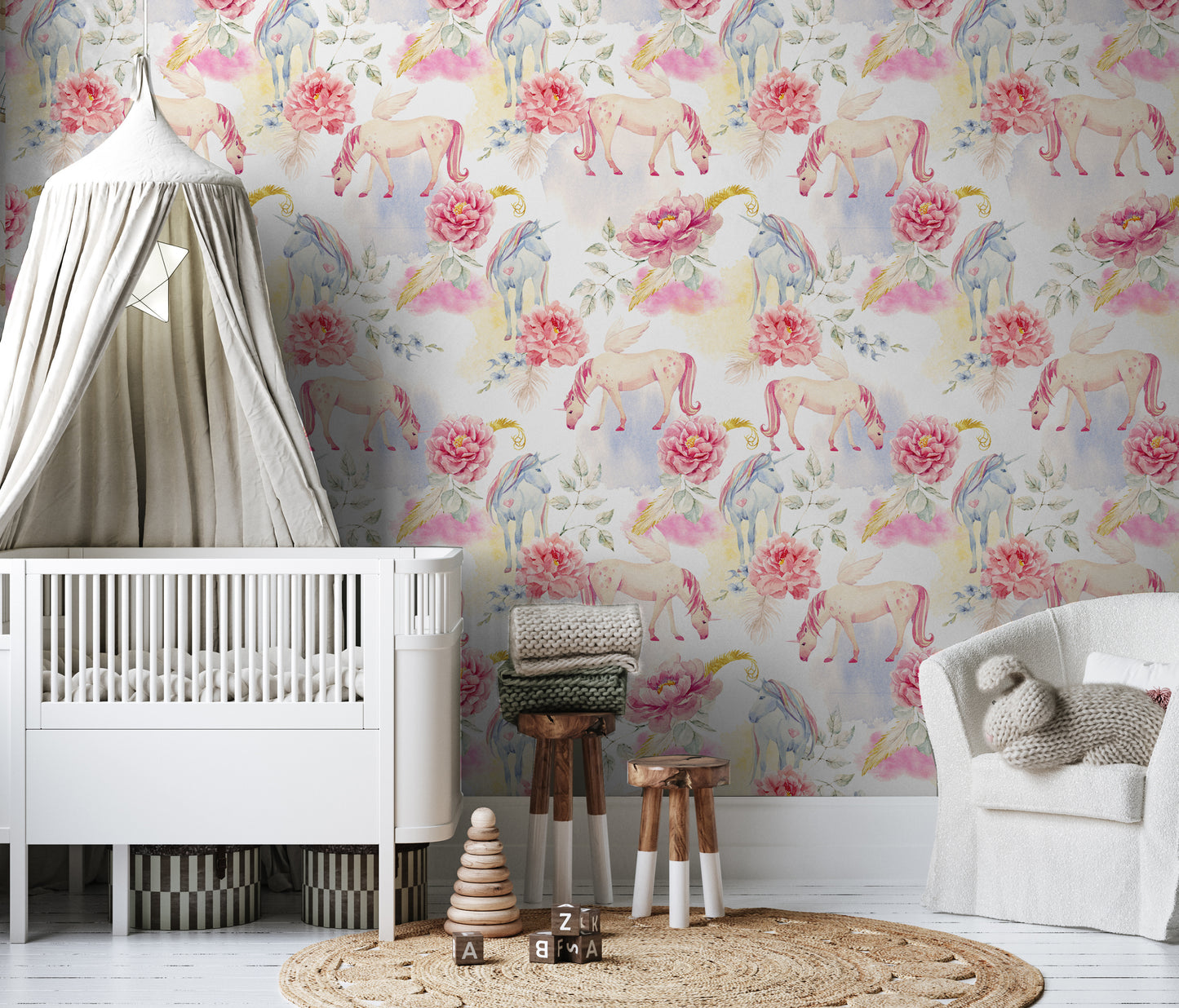 Unicorn Removable Peel And Stick Wallpaper