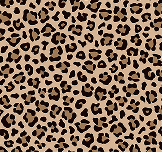 Lazy Leopard Removable Peel And Stick Wallpaper