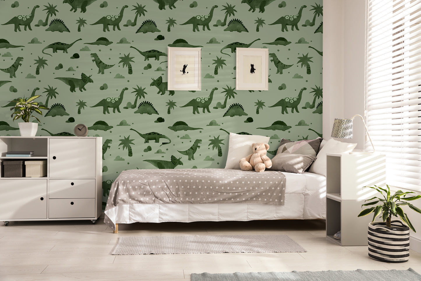 My Favorite Dinosaur Removable Peel And Stick Wallpaper