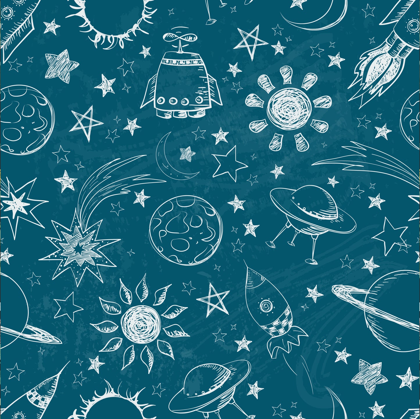 Intergalactic Space Themed Removable Peel And Stick Wallpaper