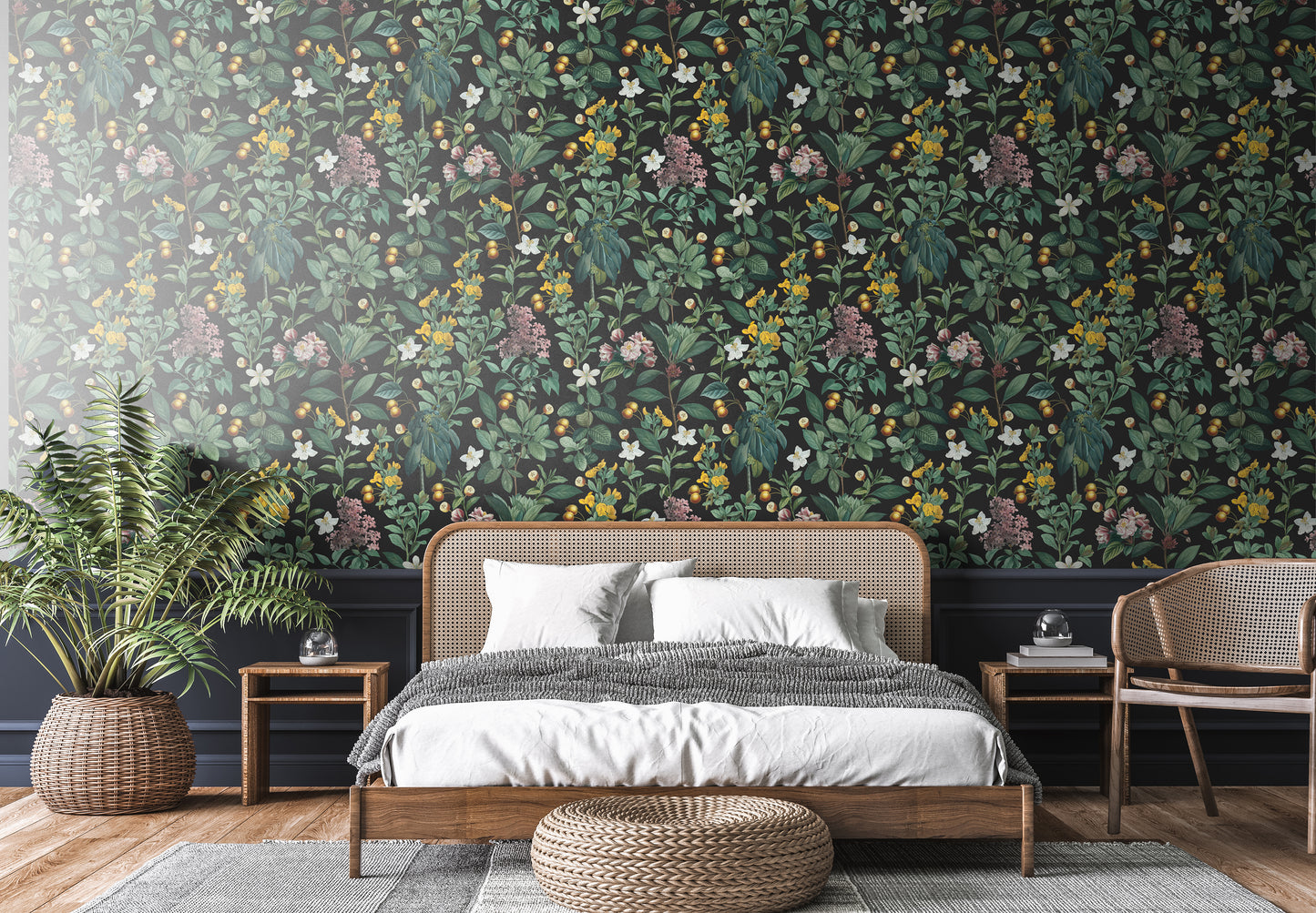 Night Blossom Removable Peel And Stick Wallpaper