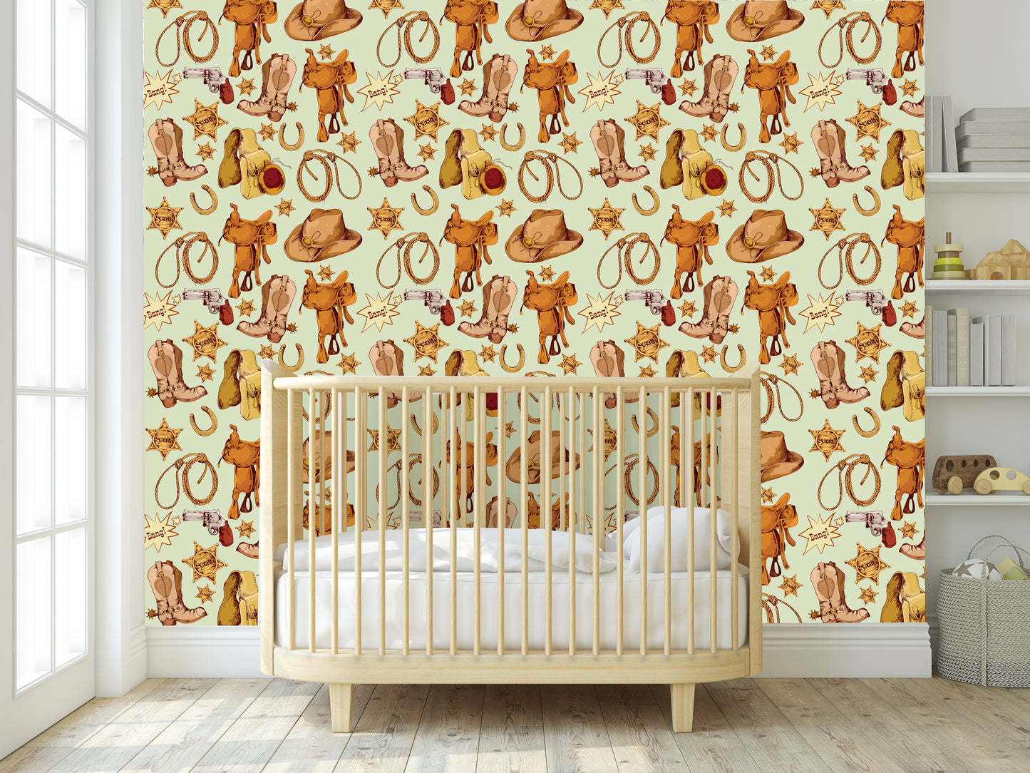 Sheriff In Town Removable Peel And Stick Wallpaper